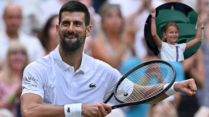 Novak Djokovic hizo historia en Wimbledon y su celebración con su hija se volvió viral