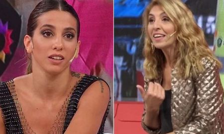 Furiosa con su compañera, Cinthia Fernández atacó a Karina Iavícoli. Furiosa con su compañera, Cinthia Fernández atacó a Karina Iavícoli.