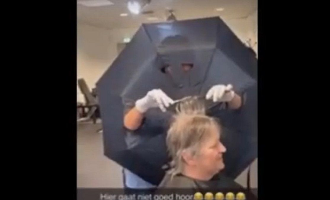 El invento de&nbsp;una&nbsp;peluquera para poder trabajar.