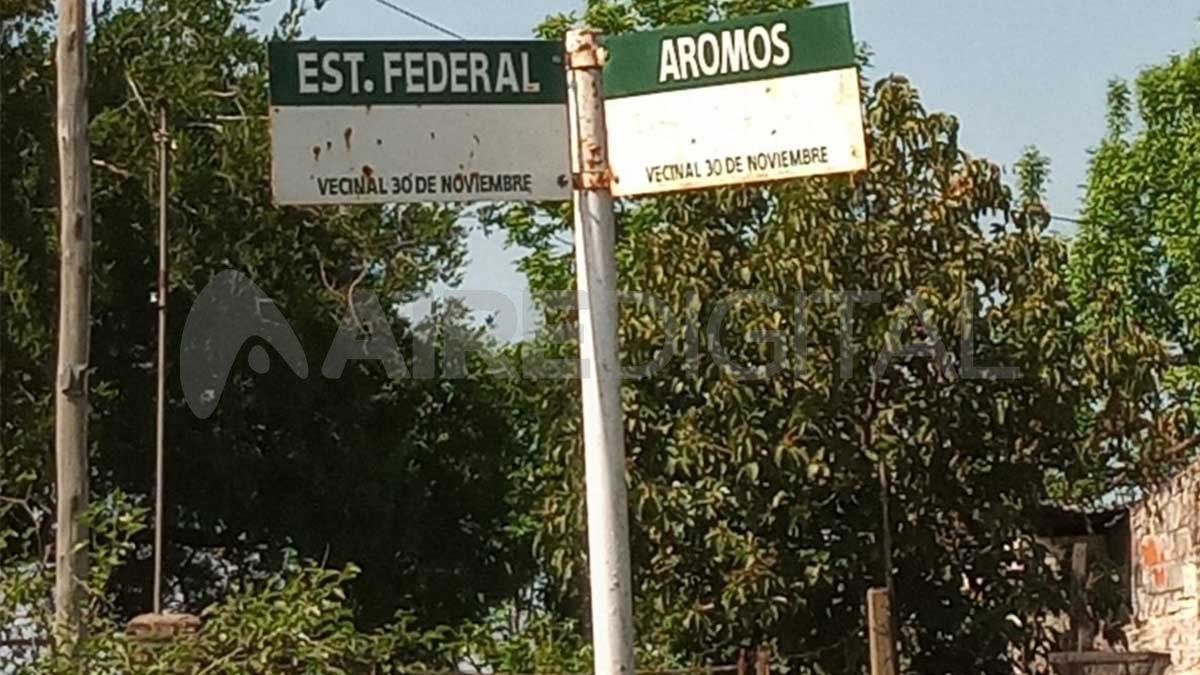 Estrella Federal y Aromos, barrio Jorge Newbery, el lugar donde la familia estuvo a metros de la balacera.