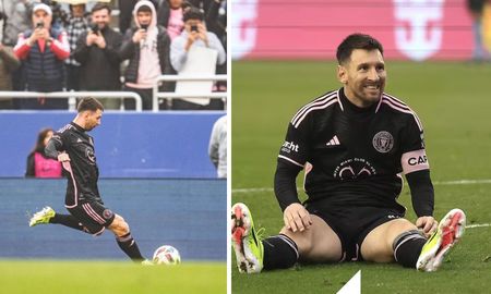 Lionel Messi a centímetros de un gol único en su carrera. Lionel Messi a centímetros de un gol único en su carrera.