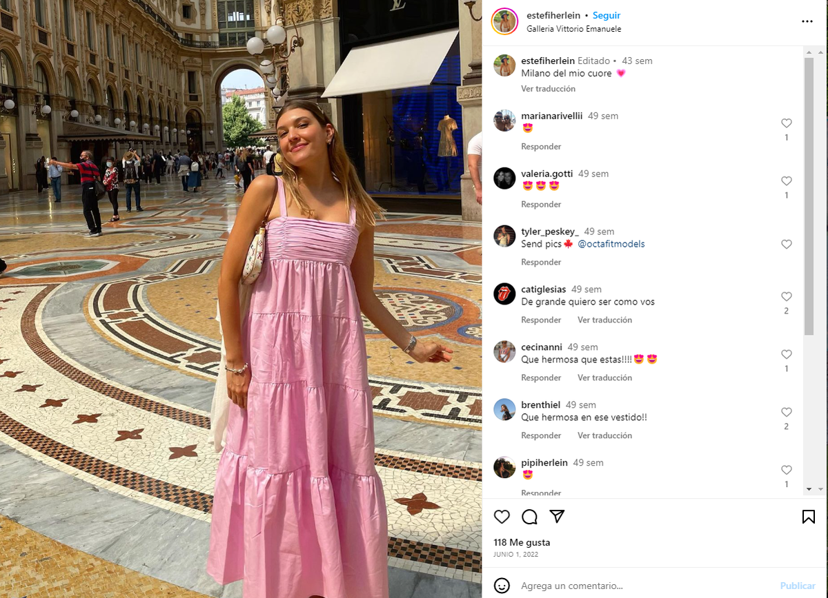 Estefanía Herlein de MasterChef y sus viajes.