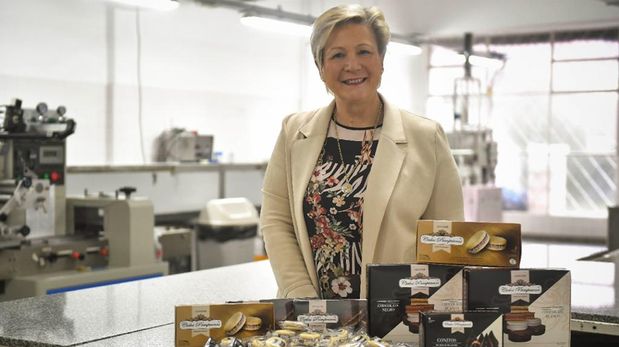 Silvia Chus, una de las titulares de la firma Alfajores Pampeanos.