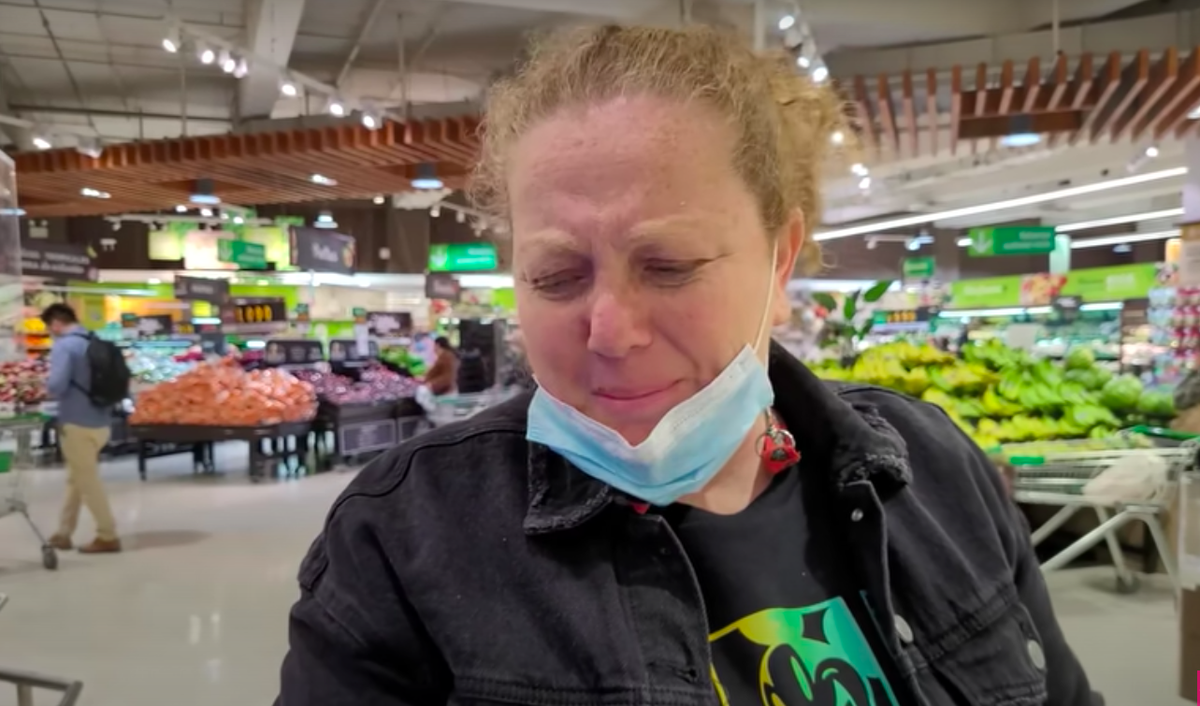 Youtubers argentinas lloraron en un supermercado de Chile.