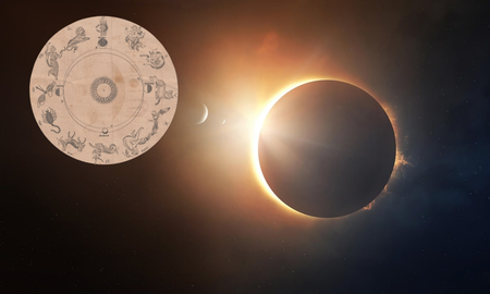 El eclipse de sol será este sábadoen el grado 21º de Libra. El eclipse de sol será este sábadoen el grado 21º de Libra.