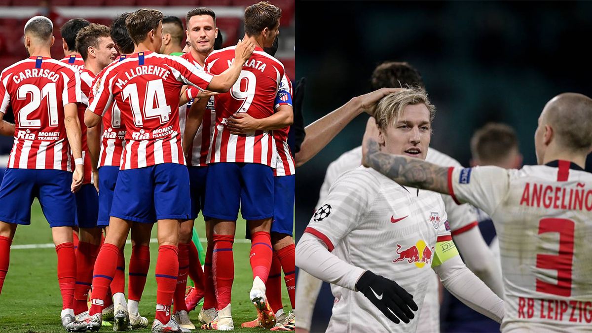 El Atlético Madrid y el RB Leipzig se enfrentan a las 16 en busca de un lugar en las semifinales de la Champions League.