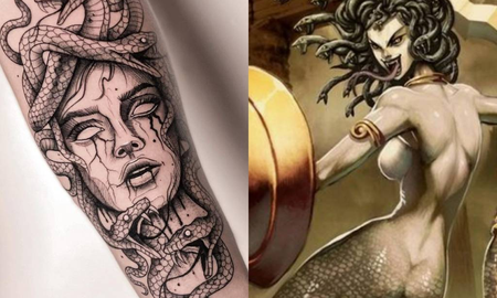 El triste y poderoso significado de los tatuajes de Medusa El triste y poderoso significado de los tatuajes de Medusa