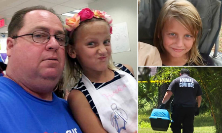 Guy Alexander Hansman y su hija Harper. Fueron asesinados por un vecino de nombre Ronald Delserro en un tranquilo vecindario de Port St Lucie, en Florida (Polic&iacute;a de Port St. Lucie/Facebook)