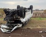 El accidente ocurrió este viernes al mediodía en cercanías de Teodelina. El accidente ocurrió este viernes al mediodía en cercanías de Teodelina.