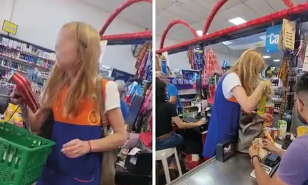 Misiones: filmaron e increparon a una maestra mientras robaba en un supermercado Misiones: filmaron e increparon a una maestra mientras robaba en un supermercado