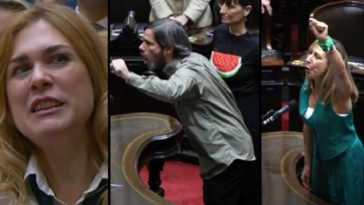 Cruce a los gritos entre Myriam Bregman y Lilia Lemoine.
