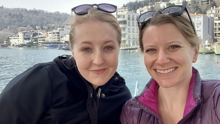 Las nuevas amigas decidieron disfrutar al máximo de su estancia en Turquía.