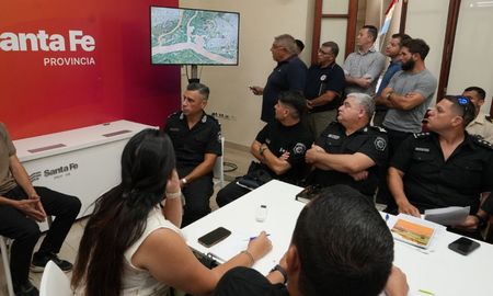 Se realizó una reunión de coordinación para ultimar el operativo integral de seguridad. Se realizó una reunión de coordinación para ultimar el operativo integral de seguridad.