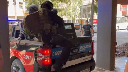 Videos exclusivos de AIRE: así detuvieron al narco 