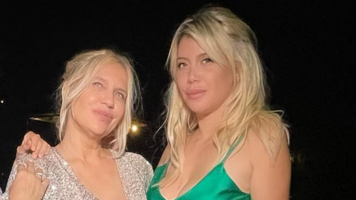 Nora Colosimo, junto a su hija, Wanda Nara. Nora Colosimo, junto a su hija, Wanda Nara.