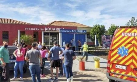 El agresor fue detenido luego de matar a tres niños y a la docente. El agresor fue detenido luego de matar a tres niños y a la docente.