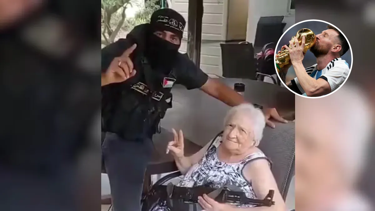 La increíble historia de la abuela de 90 años que se salvó de ser secuestrada por Hamás gracias a Messi.