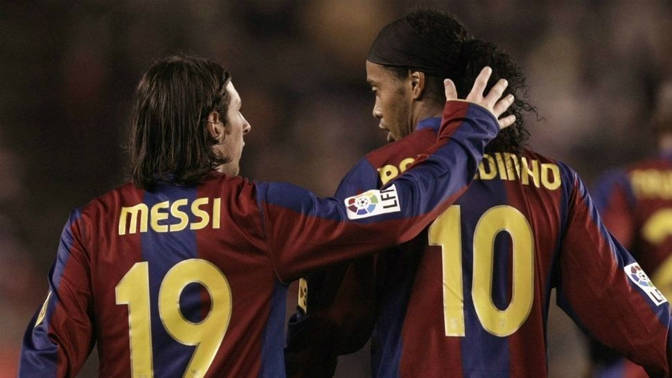 Emotivo mensaje de agradecimiento de Messi a Ronaldinho