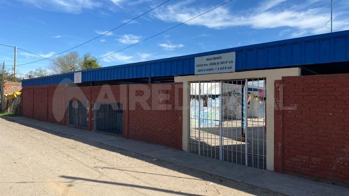 Vandalizaron las aulas anexas de la Escuela Itatí en Varadero Sarsotti.