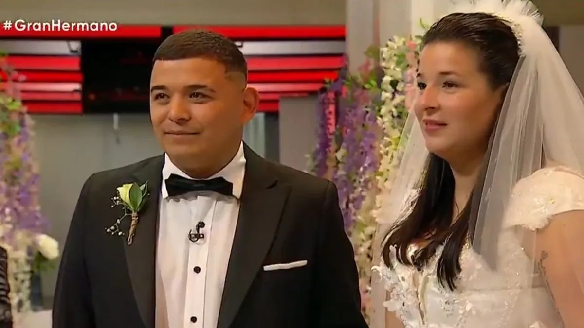 Brian se casó en la casa de Gran Hermano. 