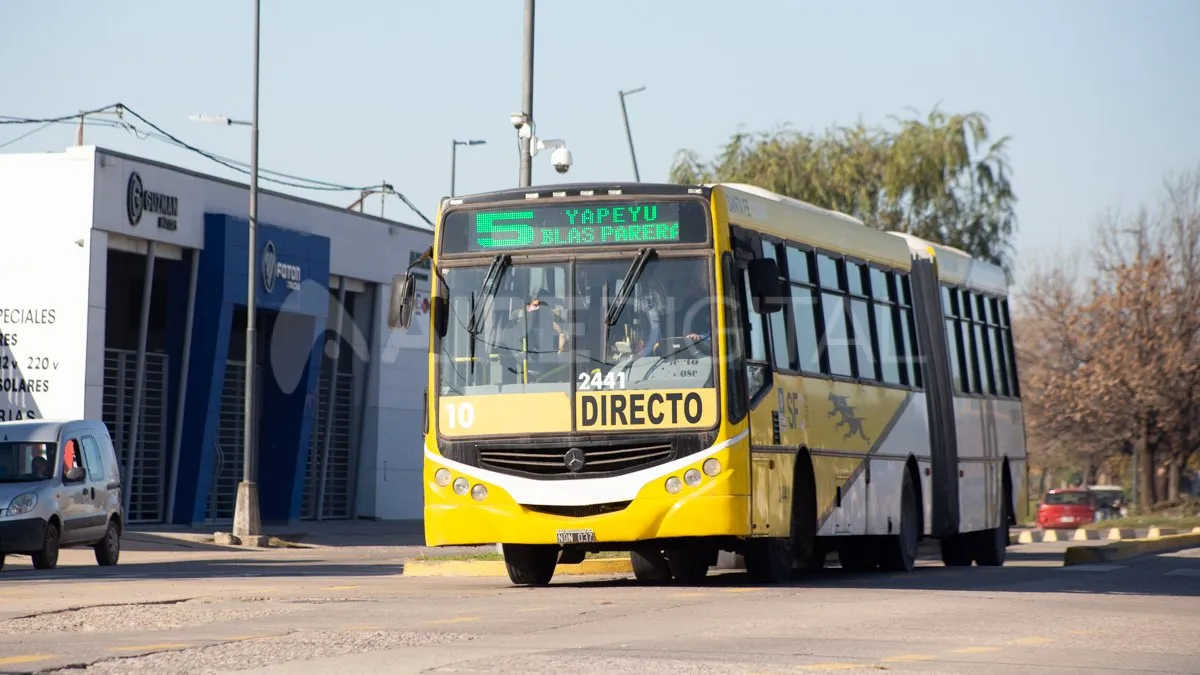 Cuánto cuesta el boleto de colectivo en Santa Fe