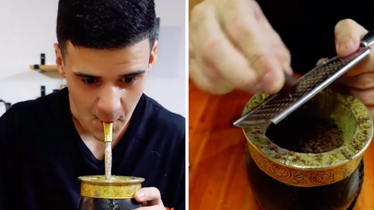 El influencer porteño que quiere imponer el mate con chocolate.