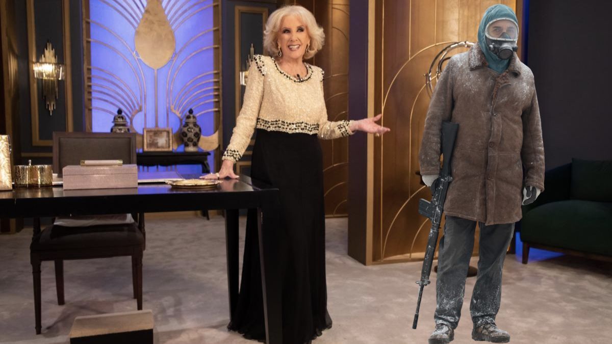 Los protagonistas de El Eternauta visitan la mesa de Mirtha Legrand.