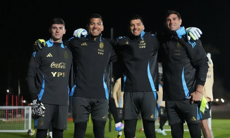 Quién es el arquero de Unión que está entrenando bajo las órdenes de Scaloni en la Selección mayor Quién es el arquero de Unión que está entrenando bajo las órdenes de Scaloni en la Selección mayor