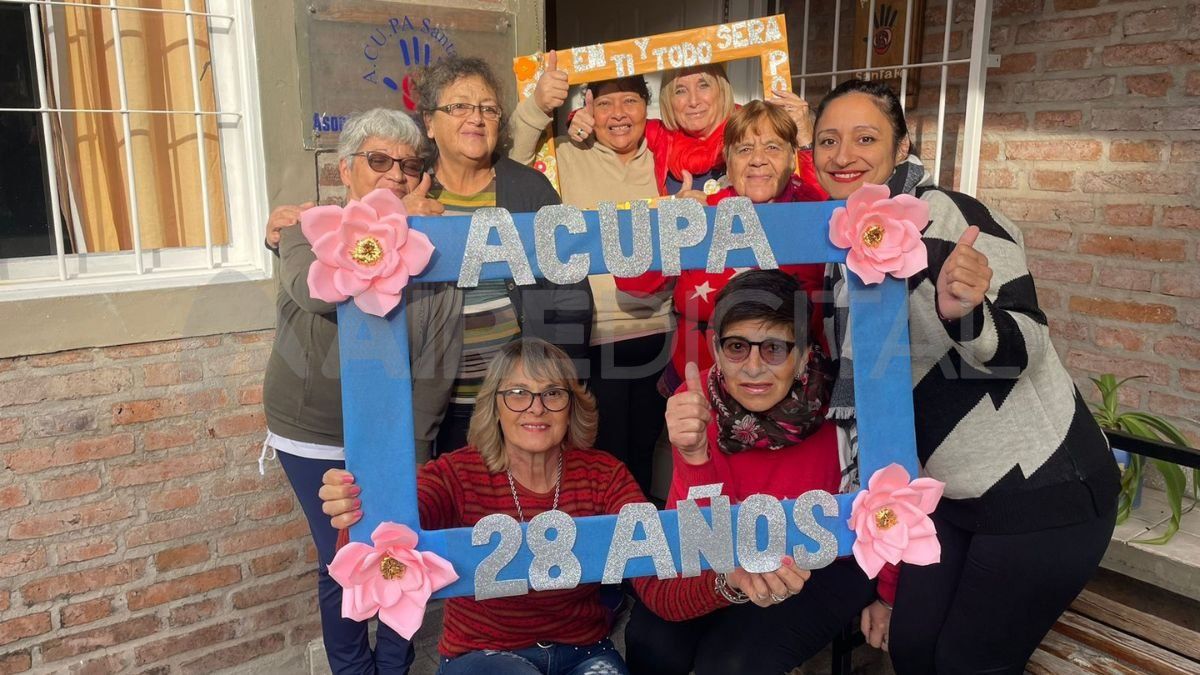 Acupa cumplió 28 años realizando cuidados paliativos a pacientes oncológicos en Santa Fe.