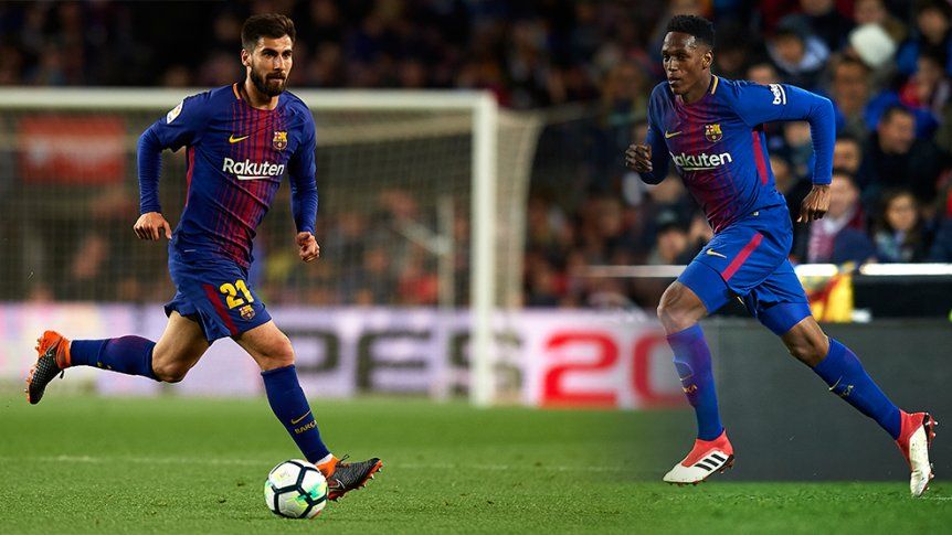 Yerri Mina y André Gomes dejan Barcelona