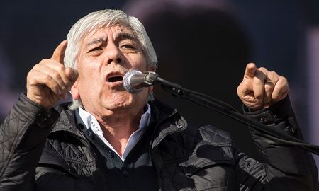 El líder de Camioneros destacó que su gremio “siempre defendió a los trabajadores”. El líder de Camioneros destacó que su gremio “siempre defendió a los trabajadores”.