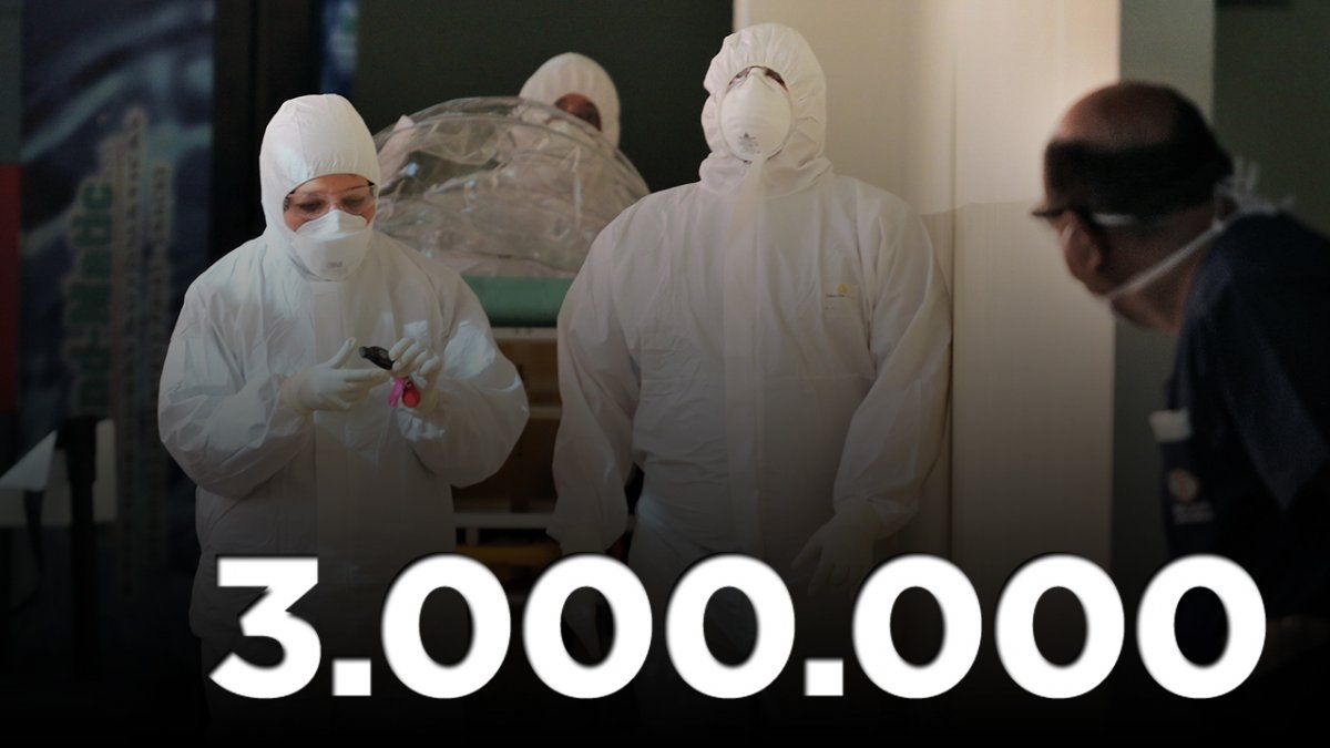 Hay 264.810 argentinos cursando la enfermedad por coronavirus en este momento.