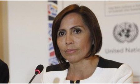 María de los Ángeles Duarte, exministra de Obras Públicas del expresidente Rafael Correa, condenada en una causa por corrupción. María de los Ángeles Duarte, exministra de Obras Públicas del expresidente Rafael Correa, condenada en una causa por corrupción.