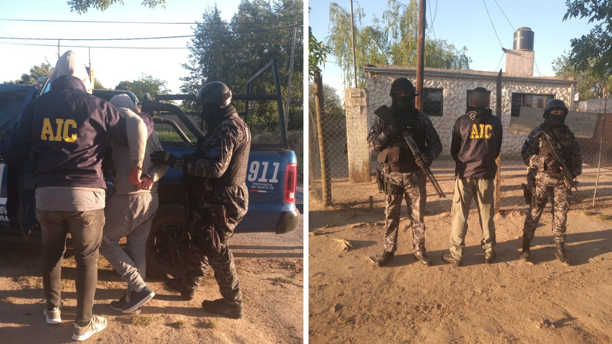 Detuvieron a cuatro personas investigadas como autores de un homicidio en Santo Tomé.