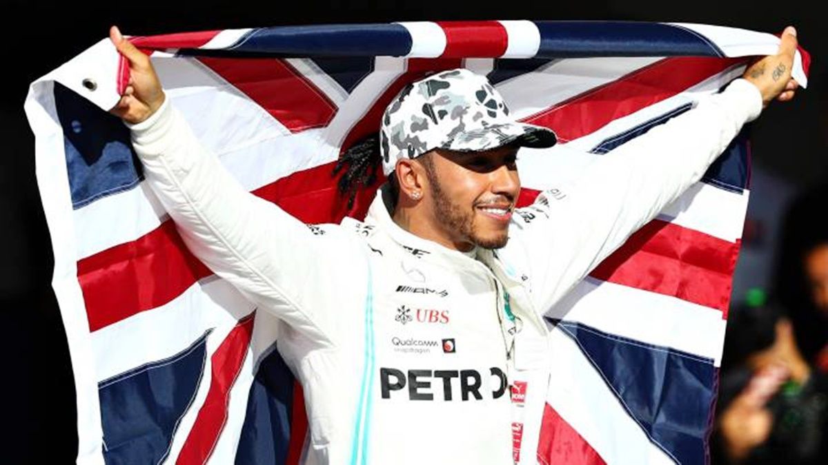 Lewis Hamilton campe&oacute;n de la F&oacute;rmula 1.