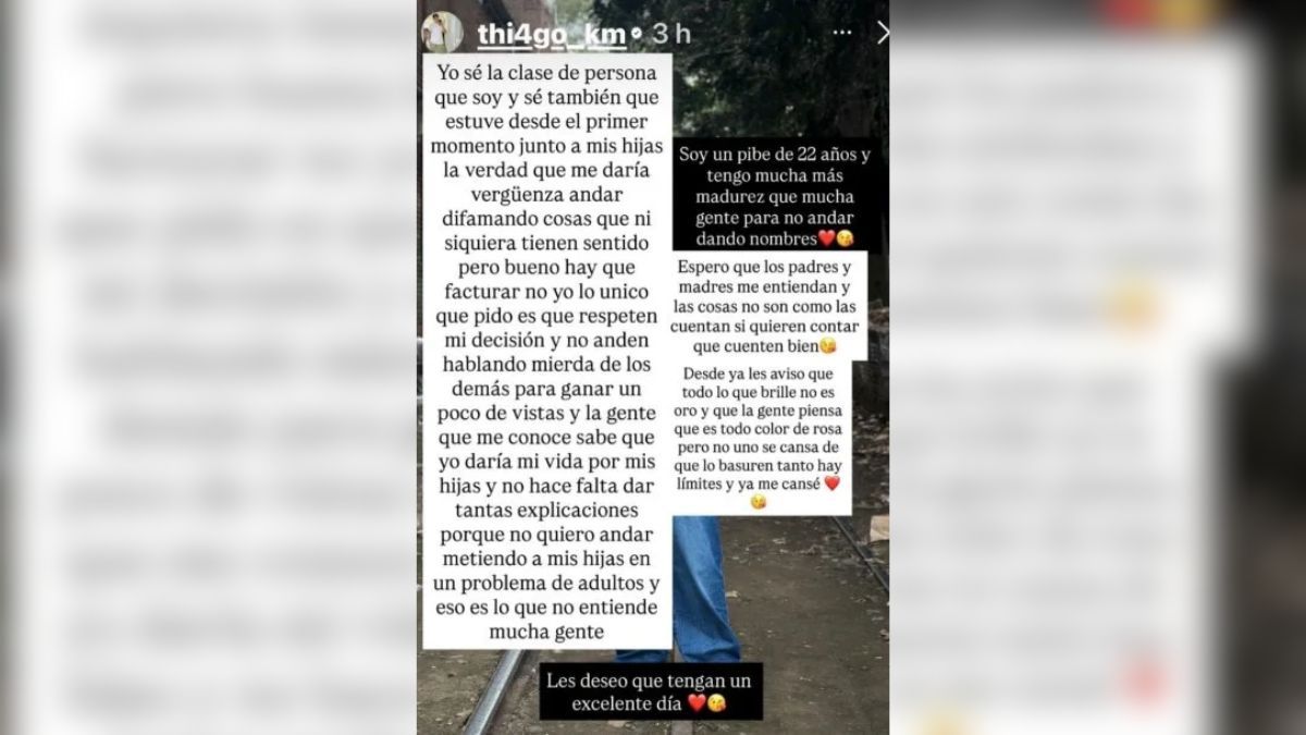 Thiago Medina no se quedó callado y respondió las declaraciones de Daniela Celis. Thiago Medina no se quedó callado y respondió las declaraciones de Daniela Celis.