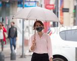 Lluvias, vientos intensos y un marcado descenso de temperaturas se registraban este lunes en gran parte del país.