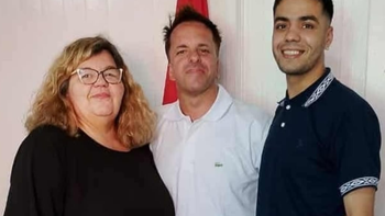 Reinaldo Wabeke, el viudo de Adelfa, se casó en Coronda con su nuevo amor