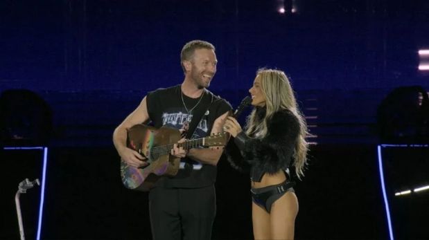 Chris Martin, líder de Coldplay fue el invitado especial de Tini Stoessel en Futttura.