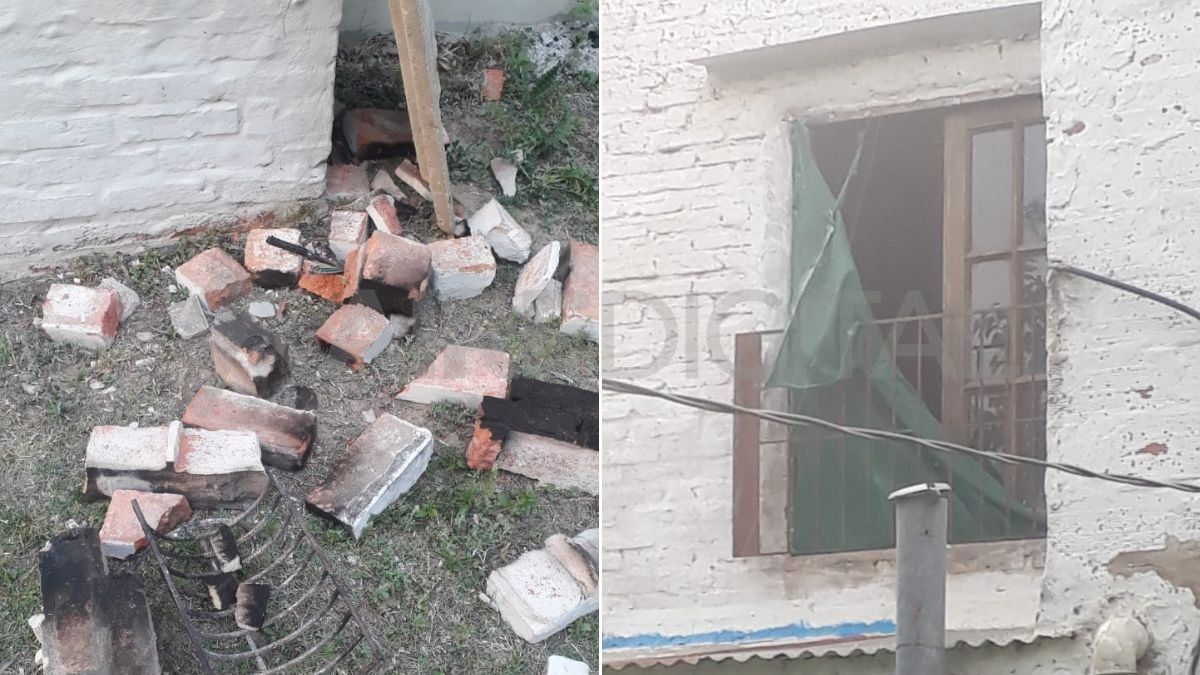 Al dueño de esta casa, le avisó el encargado de la mantención del césped, que habían entrado a robar. Es una casa quinta, cuyo dueño vive en la ciudad de Santa Fe