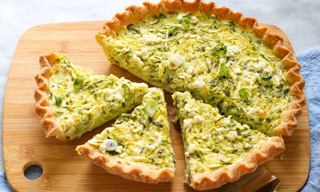 Cómo hacer una quiche con base de calabaza y sin harina. Cómo hacer una quiche con base de calabaza y sin harina.