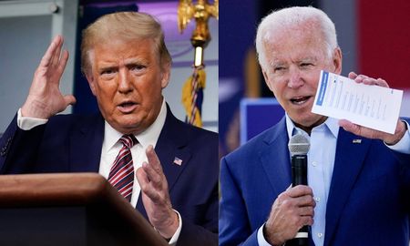 Los pronósticos actualizados hasta este domingo 1 de noviembre dan un 85% de probabilidades de ganar a Biden por sobre Trump. Aunque las opciones para la reelección del republicano de extrema derecha son menores que las que tenía en 2016, cuando se impuso por sorpresa, no es del todo descartable todavía. Los pronósticos actualizados hasta este domingo 1 de noviembre dan un 85% de probabilidades de ganar a Biden por sobre Trump. Aunque las opciones para la reelección del republicano de extrema derecha son menores que las que tenía en 2016, cuando se impuso por sorpresa, no es del todo descartable todavía.