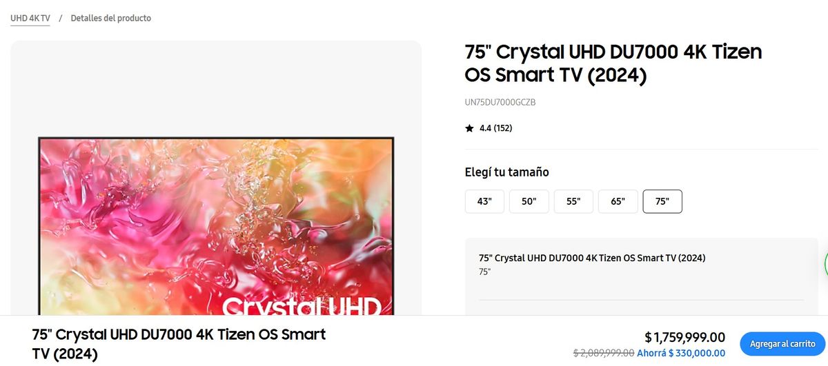 La tele Samsung es especial por sus características. La tele Samsung es especial por sus características.