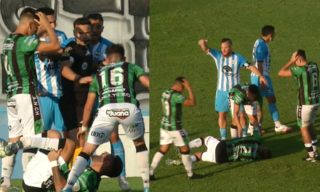 Histórica sanción en la Primera Nacional: fracturó a un jugador y recibió seis meses de suspensión Histórica sanción en la Primera Nacional: fracturó a un jugador y recibió seis meses de suspensión