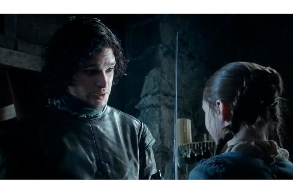 Reencuentro entre Jon Snow y Arya Stark emociona a fans de “Game of thrones”
