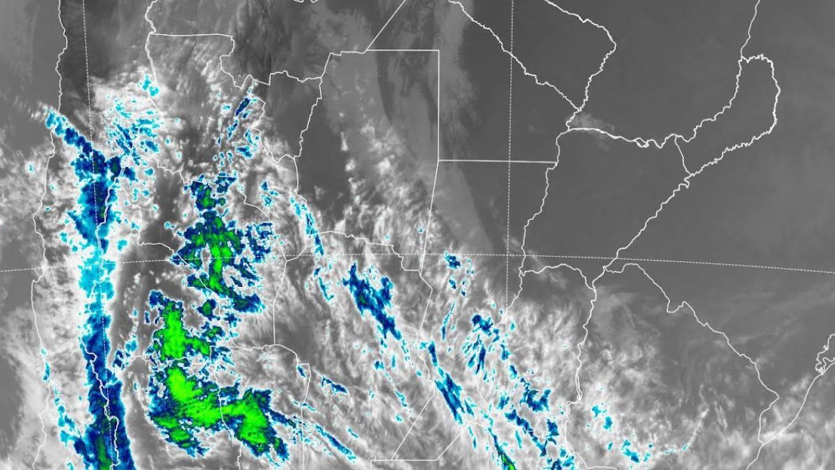 La imagen satelital muestra abundante nubosidad sobre gran parte de la bota santafesina, con condiciones inestables por el aumento de la humedad y las temperaturas. La imagen satelital muestra abundante nubosidad sobre gran parte de la bota santafesina, con condiciones inestables por el aumento de la humedad y las temperaturas.