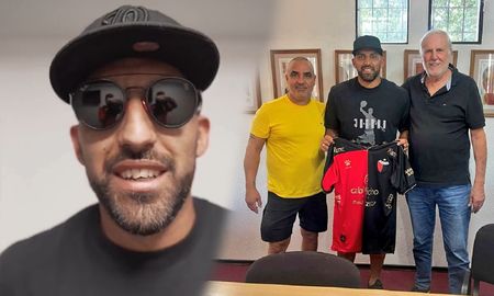 Ramón Ábila fue presentado como nuevo jugador del Club Atlético Colón. Este jueves llegó a Santa Fe y se hizo la revisión médica de rutina antes de firmar contrato. Ramón Ábila fue presentado como nuevo jugador del Club Atlético Colón. Este jueves llegó a Santa Fe y se hizo la revisión médica de rutina antes de firmar contrato.
