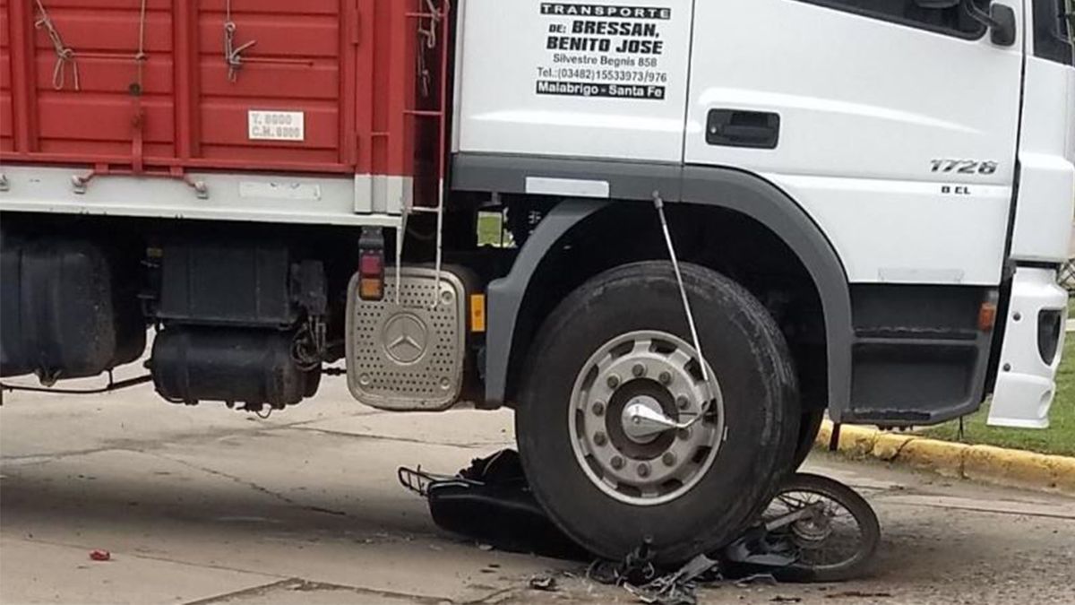 El trágico accidente ocurrió pasado el mediodía en zona céntrica de Malabrigo.&nbsp;