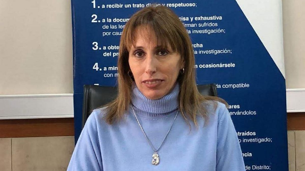 Emilce Fissore, la fiscal del caso.
