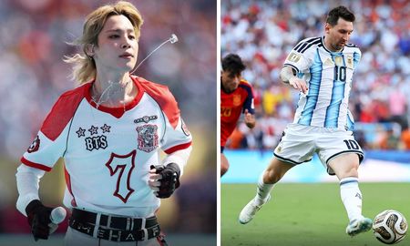 La prenda que el integrante de BTS usó durante el show de la final del Mundial 2026 se convirtió en la más cotizada de una subasta solidaria, superando a Lionel Messi.